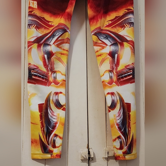 Judas Priest Firepower Leggings - Speed Clothes - Size XXL - Never Worn - Rare! - Picture 4 of 10